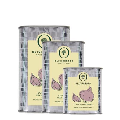 Pressed Olive & Fresh Garlic