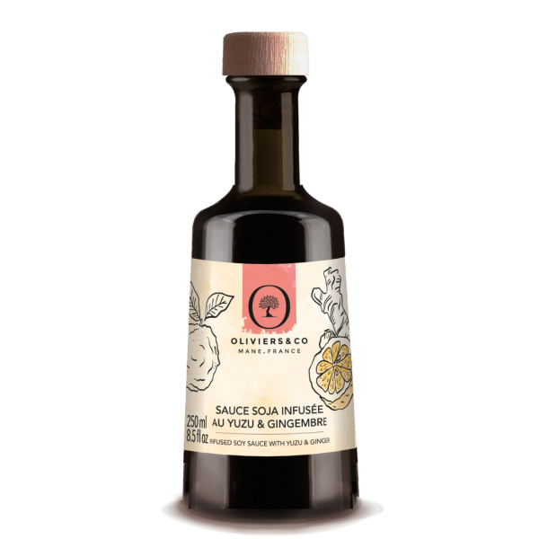 Soy sauce infused with yuzu & ginger