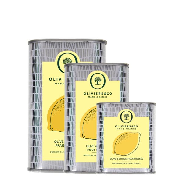 Pressed Olive & Fresh Lemon