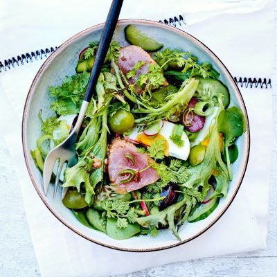 Niçoise Salad with Marinated Tuna