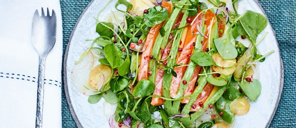 Salmon & Avocado Salad
