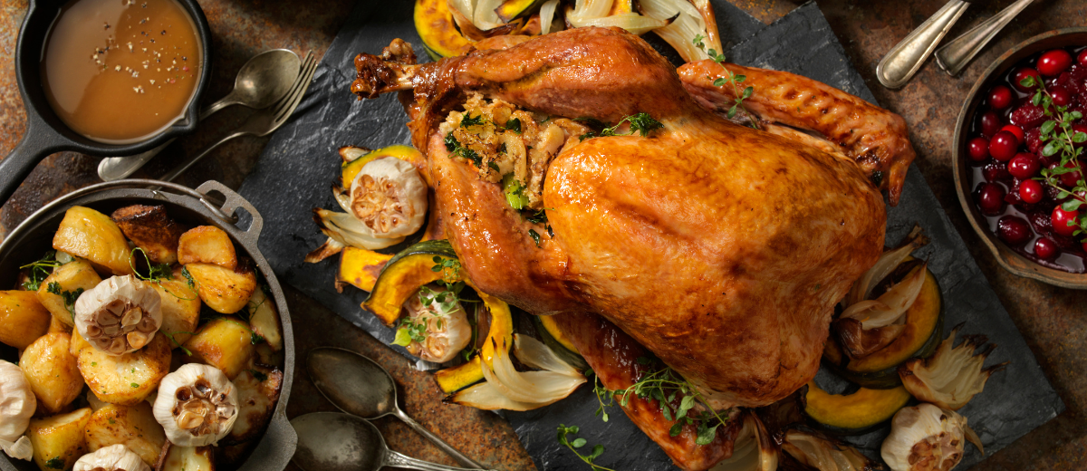 Perfectly Seasoned Roasted Turkey