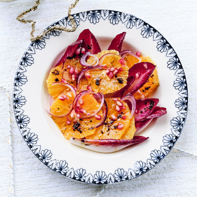 Winter Orange & Pomegranate Salad